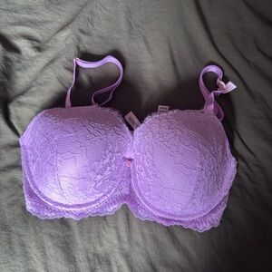 Victoria's Secret Purple Lace Padded Bra